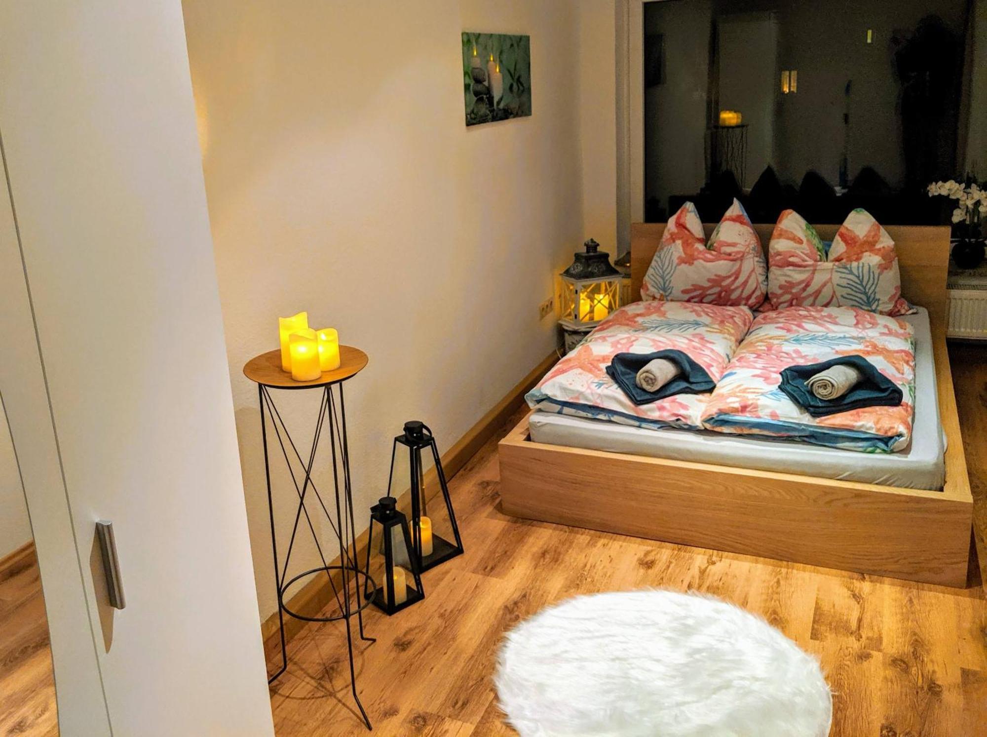 W4 - Urlaubsmagie- Pool, Terrasse, Barbecue Apartment Lichtenhain  Luaran gambar
